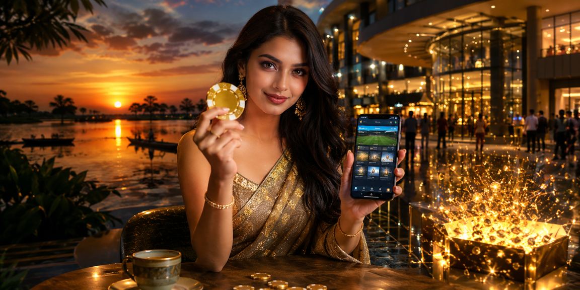 টাঙ্গুয়ার হাওরে ক্যাসিনো অ্যাপ ব্যবহার করছেন একজন